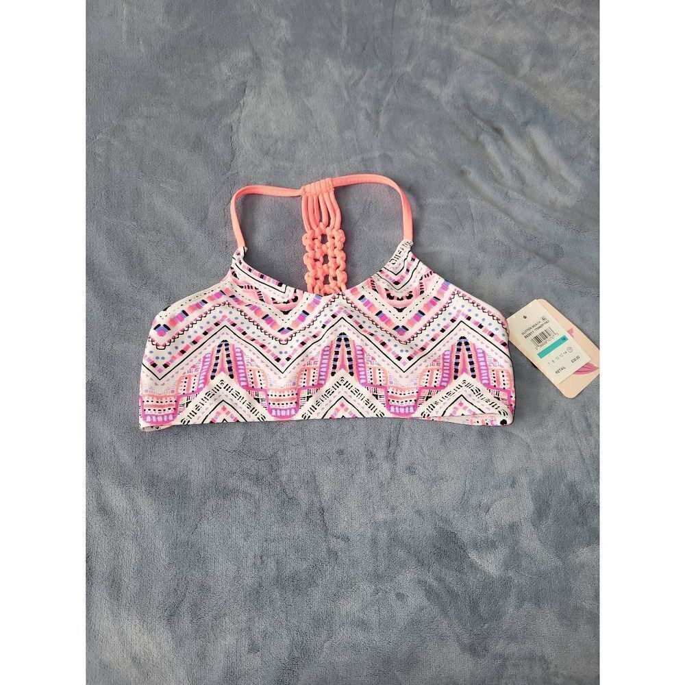 Glitter beach swim top 